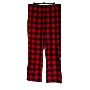 Men’s Wondershop at Target Buffalo Plaid Pajama Bottoms Red and Black Size Large
